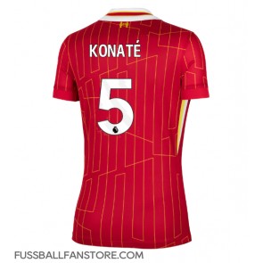 Liverpool Ibrahima Konate #5 Replik Heimtrikot Damen 2024-25 Kurzarm